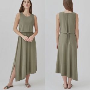 Cuyana Assymetrical Overlay dress